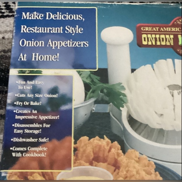 Preowned Great American Steakhouse Onion Machine 90s Vintage. - Picture 5 of 11